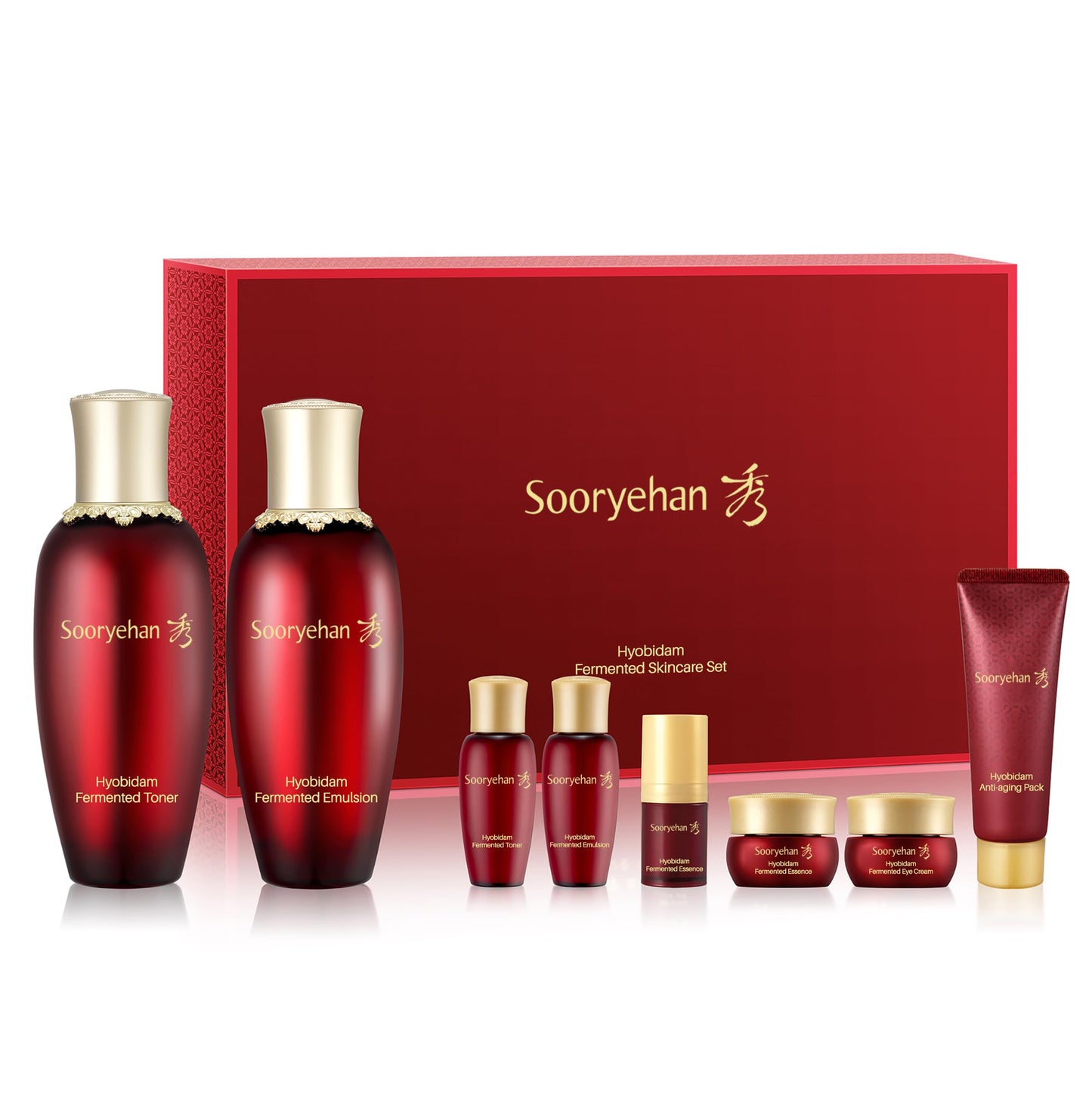 Sooryehan Hyobidam Fermented Eye Cream (0.84 fl oz) - Korean Skincare, Luxury Premium High-end Cream, Intensive Skin Care